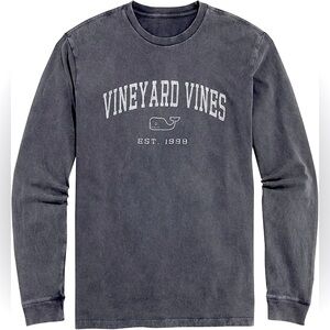 Vineyard Vines Heritage Long Sleeve Tee in a Vintage Wash;A fan favorite!!